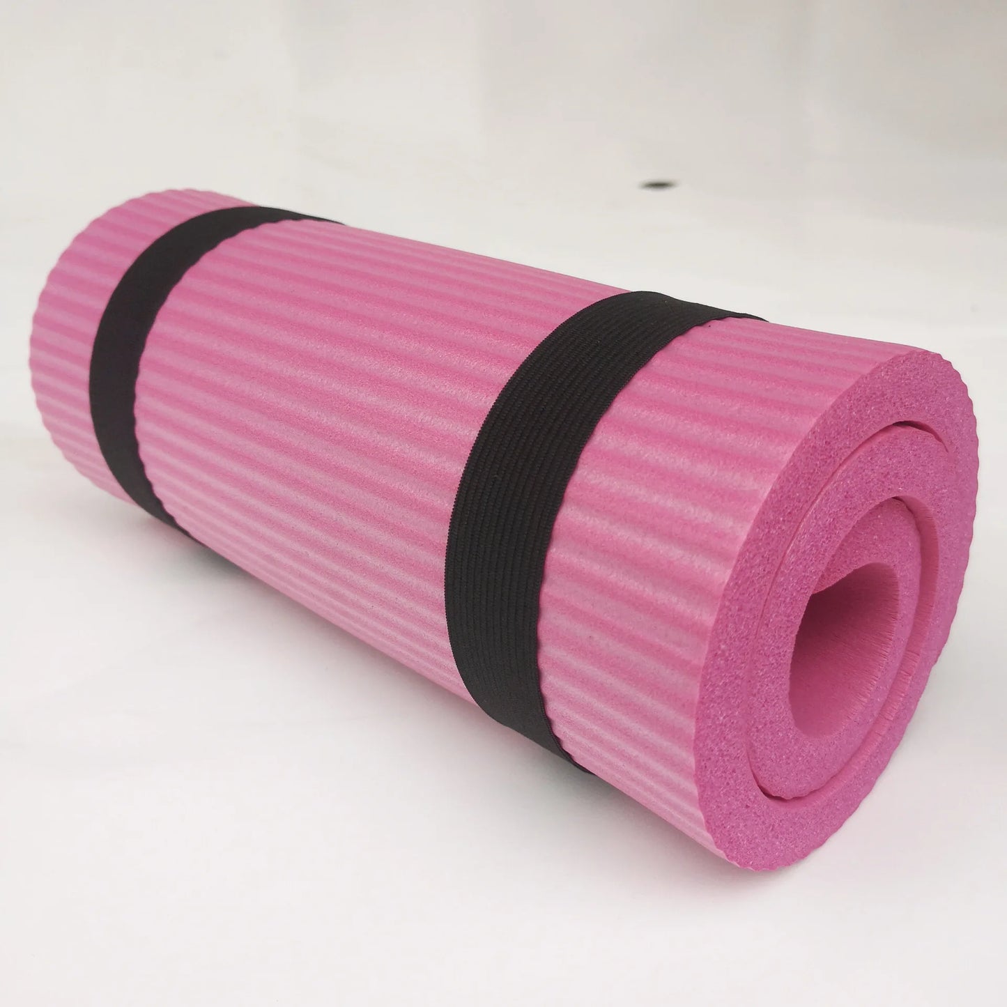 Fitness-Übungs-Yogamatte, Mini-Rutschfeste Zusatzübungs-Fitness-Pilates-Matte, Faltbare Tragbare Schweißfeste Yogamatte