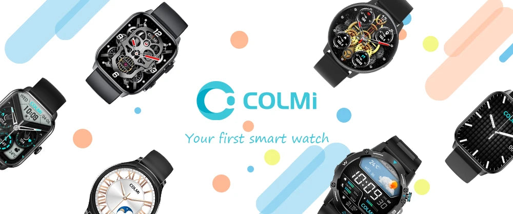 COLMI P71 Sprachanrufe Smartwatch Männer Gesundheitsüberwachung IP68 Wasserdicht Intelligente Benachrichtigungen Sprachassistent Smart Watch Frauen