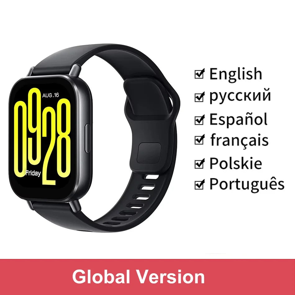 Globale Version Xiaomi Redmi Watch 5 Active 2'' Display Bis zu 18 Tage Akkulaufzeit 140+ Trainingsmodi Bluetooth-Anrufe 5ATM