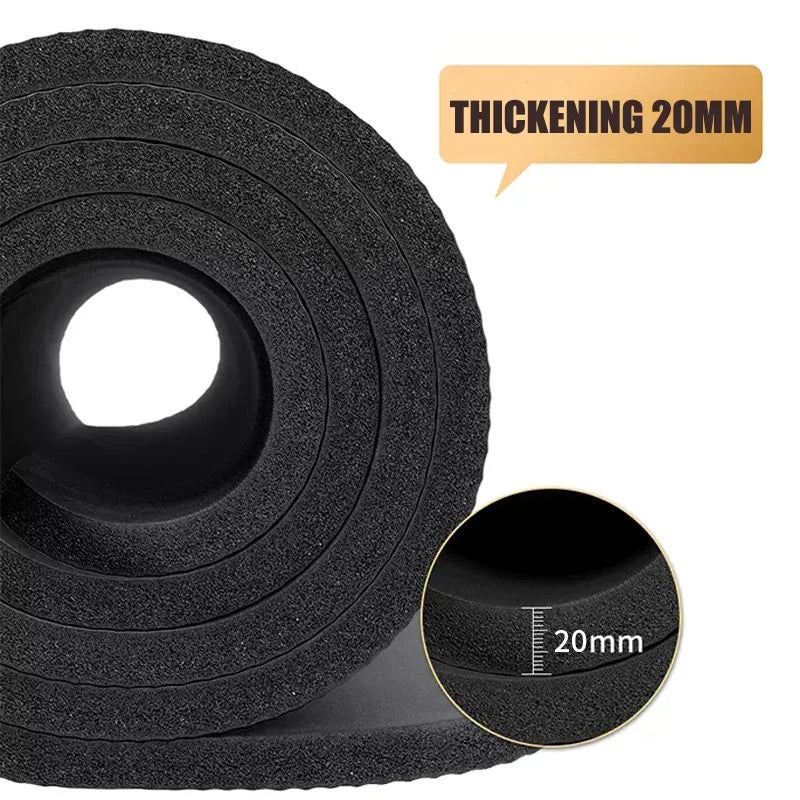 2 Meter längere Yogamatte, supergroß, verlängerte Yogamatte für Herren, spezielle hochwertige Fitnessmatte für Pilates, Übungen, gesunde Fitnessmatte