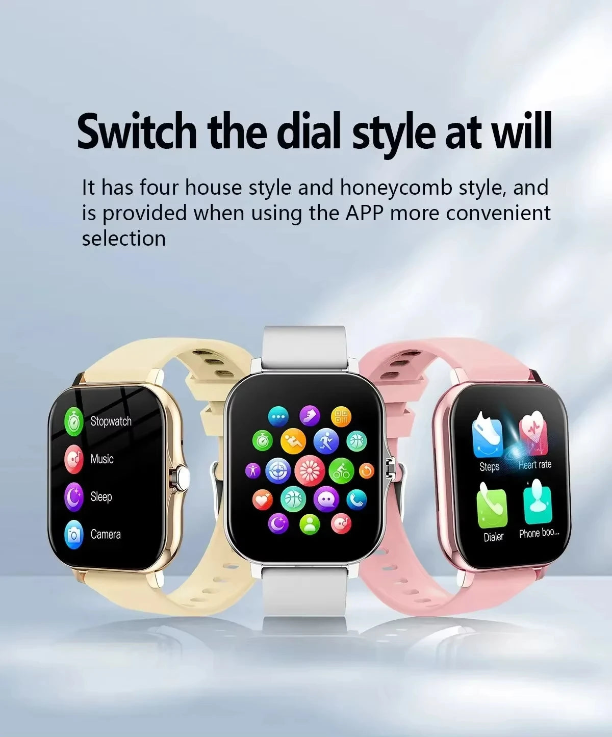 Xiaomi Smart Watch Damen Herren Damen Geschenk Sport Fitness Uhren Pulsmesser Wasserdichte Smartwatch für Handys Android IOS