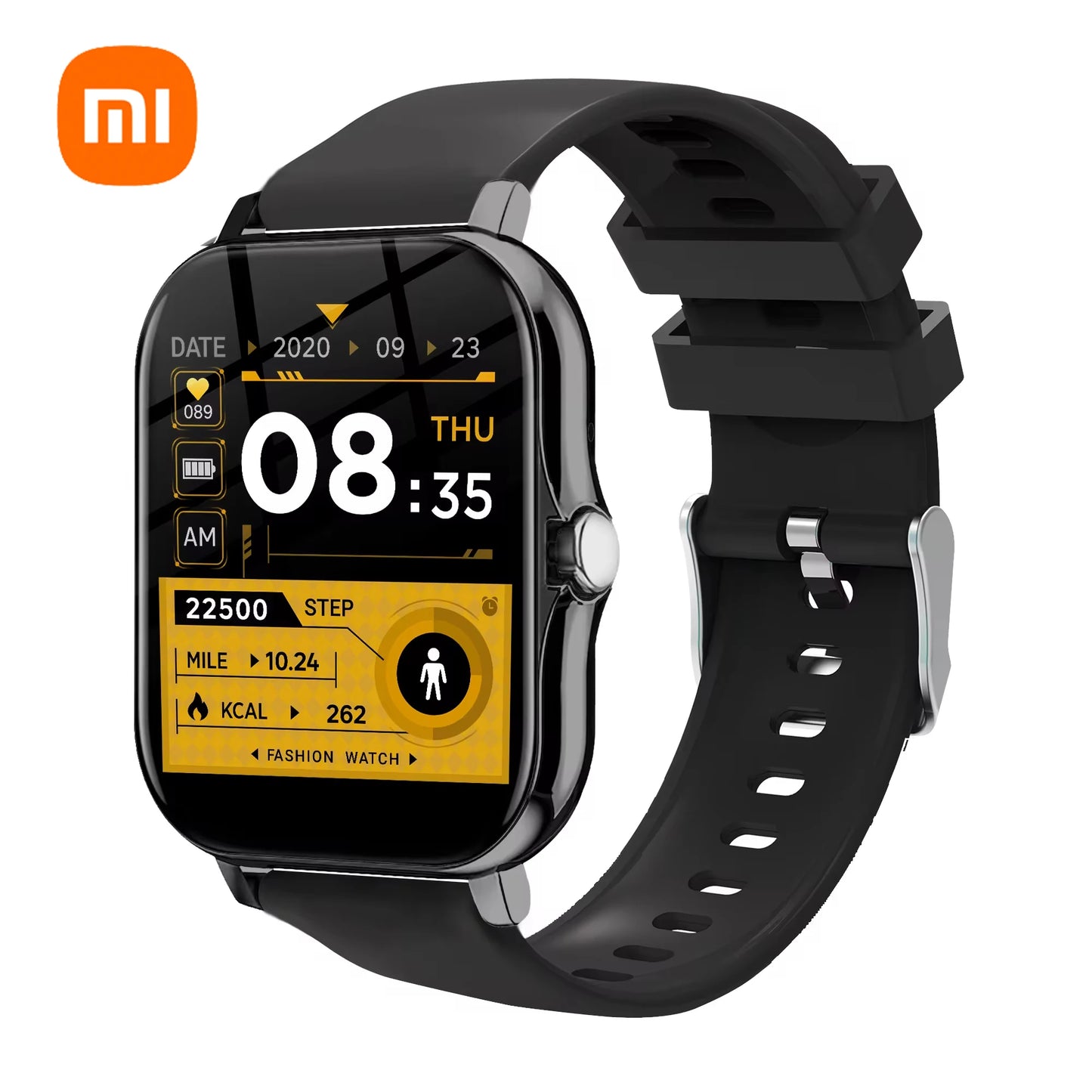 Xiaomi Smart Watch Damen Herren Damen Geschenk Sport Fitness Uhren Pulsmesser Wasserdichte Smartwatch für Handys Android IOS
