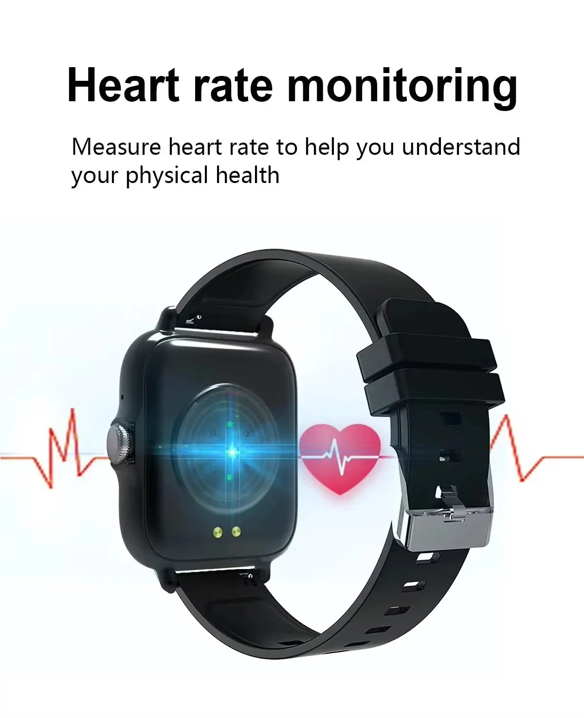 Xiaomi Smart Watch Damen Herren Damen Geschenk Sport Fitness Uhren Pulsmesser Wasserdichte Smartwatch für Handys Android IOS