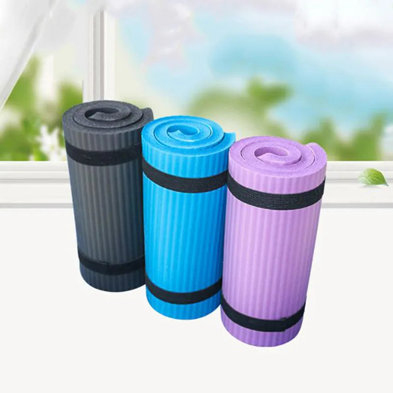 Fitness-Übungs-Yogamatte, Mini-Rutschfeste Zusatzübungs-Fitness-Pilates-Matte, Faltbare Tragbare Schweißfeste Yogamatte