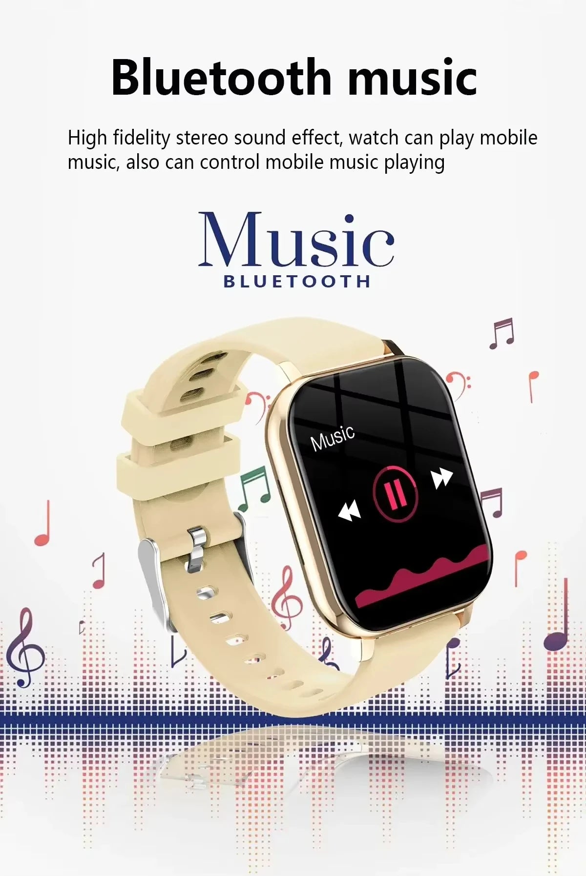 Xiaomi Smart Watch Damen Herren Damen Geschenk Sport Fitness Uhren Pulsmesser Wasserdichte Smartwatch für Handys Android IOS