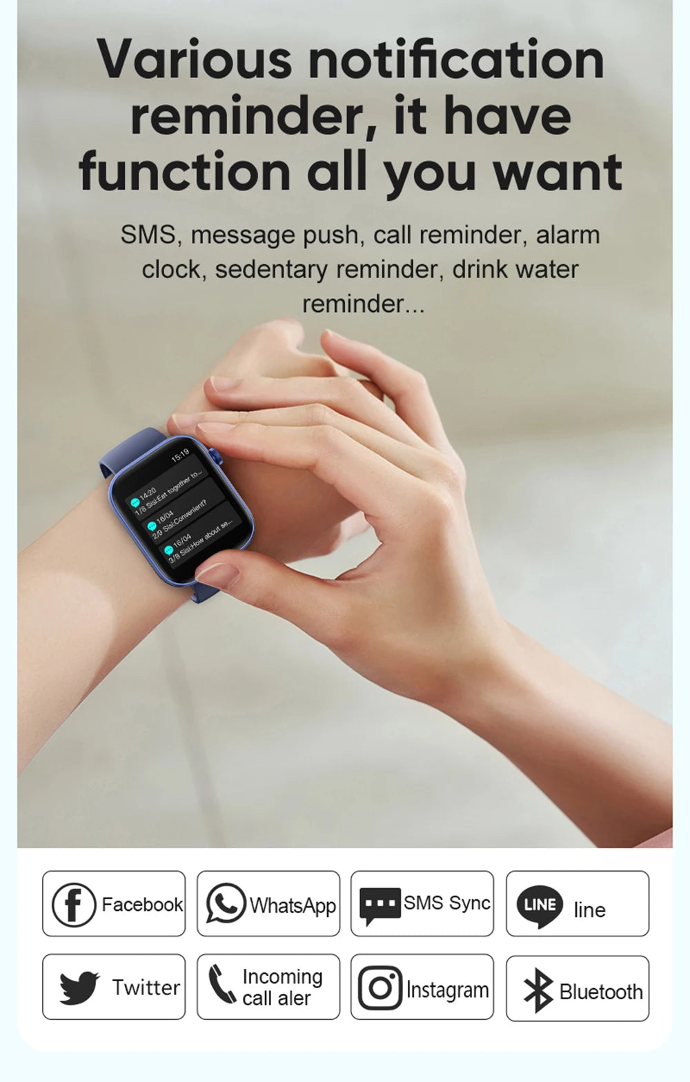 COLMI P71 Sprachanrufe Smartwatch Männer Gesundheitsüberwachung IP68 Wasserdicht Intelligente Benachrichtigungen Sprachassistent Smart Watch Frauen