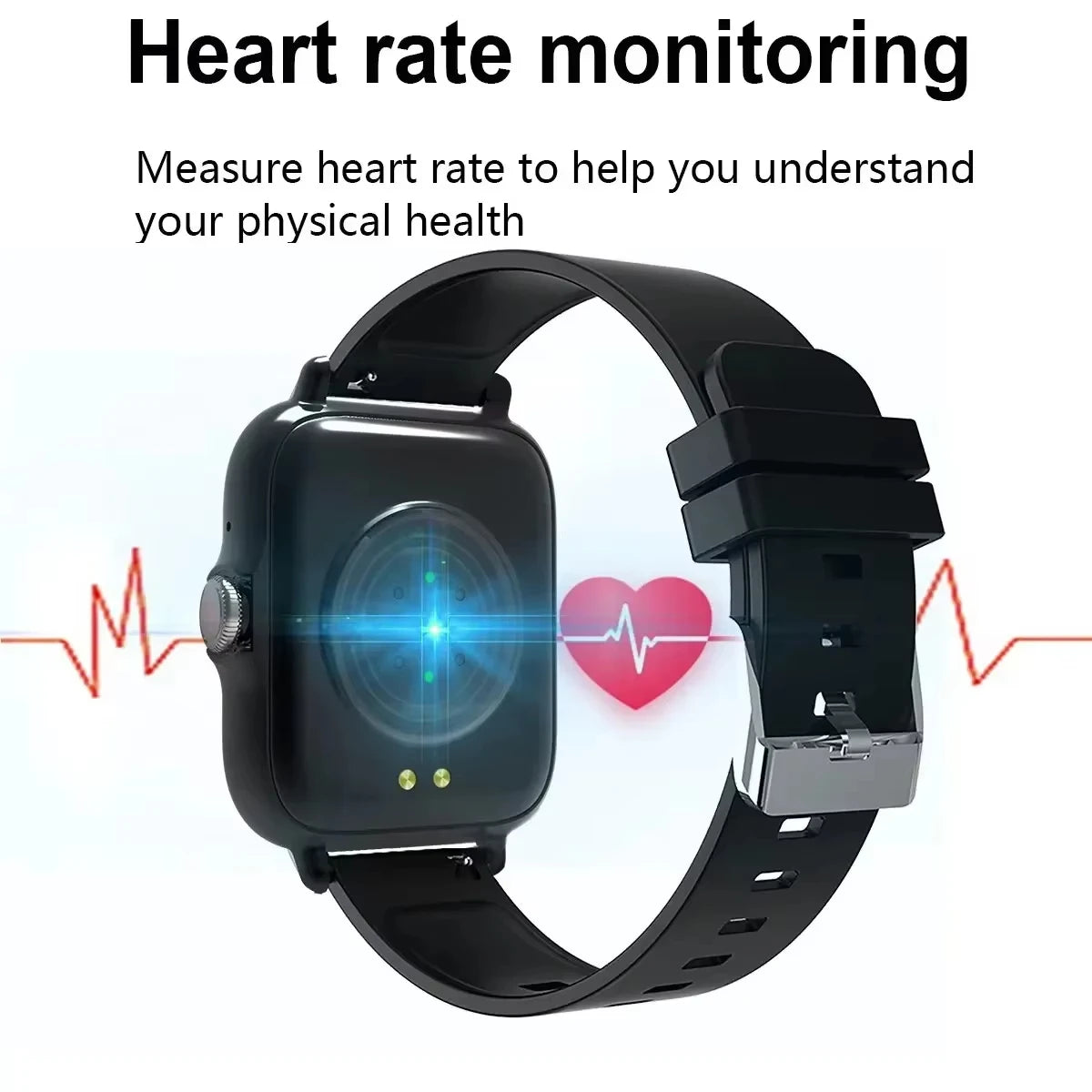 Xiaomi Smart Watch Damen Herren Damen Geschenk Sport Fitness Uhren Pulsmesser Wasserdichte Smartwatch für Handys Android IOS