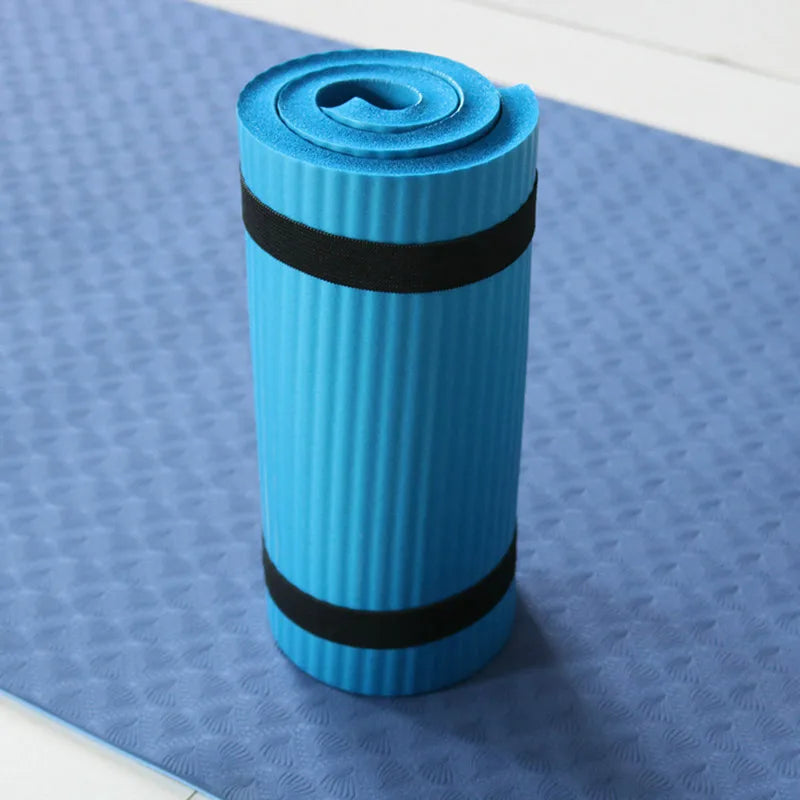 Fitness-Übungs-Yogamatte, Mini-Rutschfeste Zusatzübungs-Fitness-Pilates-Matte, Faltbare Tragbare Schweißfeste Yogamatte