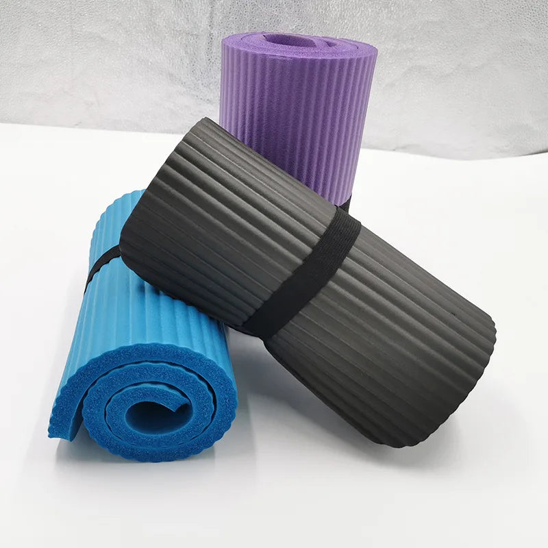 Fitness-Übungs-Yogamatte, Mini-Rutschfeste Zusatzübungs-Fitness-Pilates-Matte, Faltbare Tragbare Schweißfeste Yogamatte