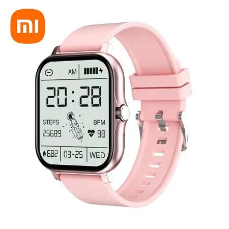 Xiaomi Smart Watch Damen Herren Damen Geschenk Sport Fitness Uhren Pulsmesser Wasserdichte Smartwatch für Handys Android IOS