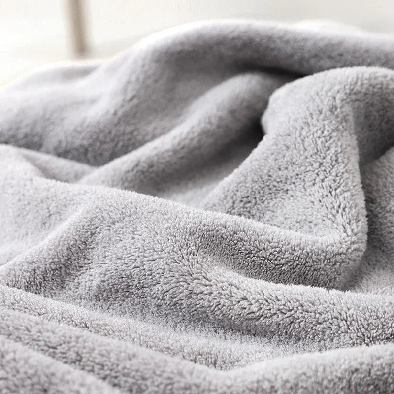 Baby Bathrobe Infant Bath Towel Boy Girl Blankets Swaddle with Hood Cartoon Coral Fleece Towel Blanket Newborn Kids Bedding