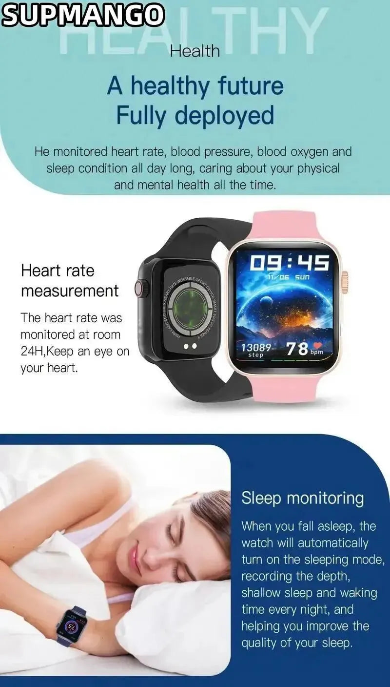 S8 Smart Watch Smartwatch X7 Männer Dial Call Smart Watch Tracker Gesundheit Sport Tracker Frauen Uhr X8