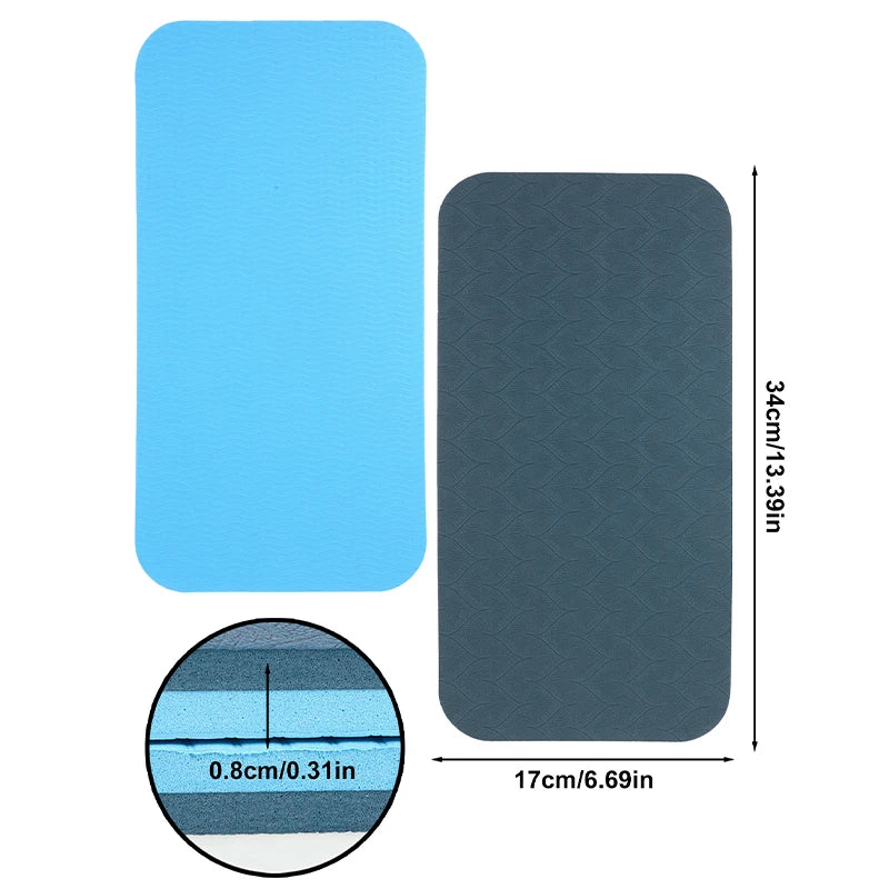 2Pcs Yoga Knie Pad Kissen Weiche TPE Pad Unterstützung Schutz Pad Für Ellenbogen Bein Arm Balance Übung Fitness Workout yoga Matte