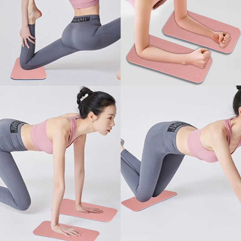 2Pcs Yoga Knie Pad Kissen Weiche TPE Pad Unterstützung Schutz Pad Für Ellenbogen Bein Arm Balance Übung Fitness Workout yoga Matte